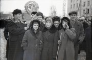 Ноябрьская демонстрация 1960 года. У Технологического техникума-2