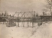 Строительство моста на р. Б. Кокшага