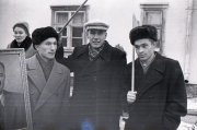 Ноябрьская демонстрация 1960 года. На Заводской улице