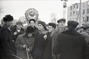 Ноябрьская демонстрация 1960 года. У Технологического техникума