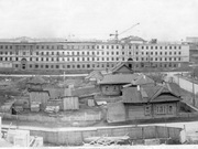 Панорама застройки на площади Ленина