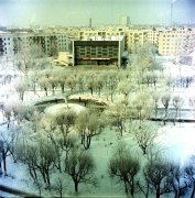 Вид на сквер